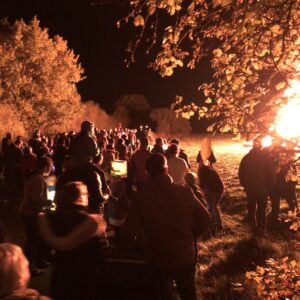 Martinszug im Sinziger Ortsteil Franken